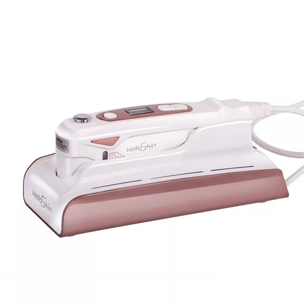 Hifu Focused Beauty Machine Mini Hifu Therapy Skin Tightening Facial Lifting Delicate Skin Whitening Device Anti Wrinkle Aging