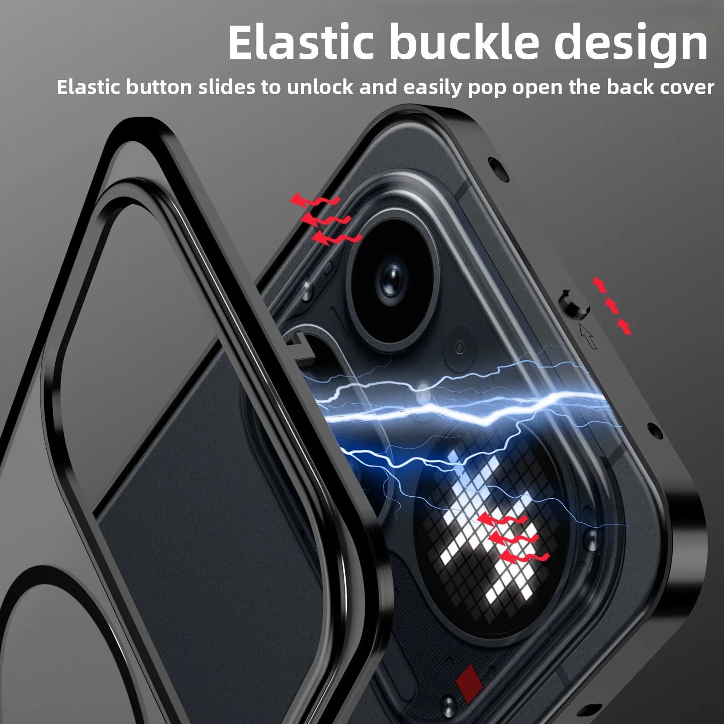Magnetic Case For Nothing Phone 4A Pro Matte Texture Acrylic Cover Skin-friendly feel for Nothing Phone (4a) Shockproof Funda