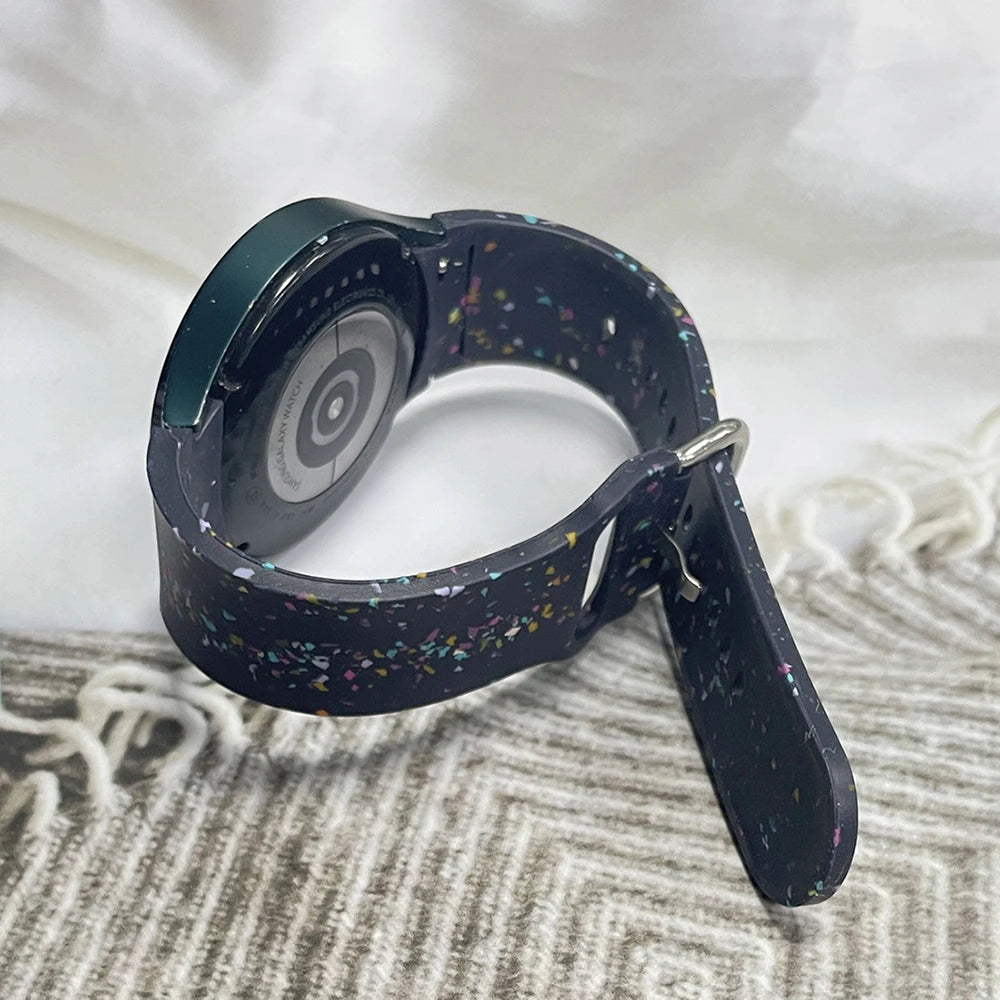 Silicone Strap For Samsung Galaxy Watch 6/6 Classic Eco-friendly Watchband for Galaxy Watch 4 5 6 7 FE
