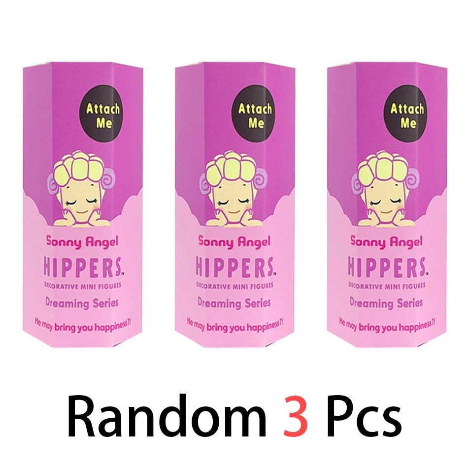 Sonny Angel In Stock Lying Down Hippers Action Figures Cute Mysterious Surprise Toy Anime Model Doll Children Christmas Gifts