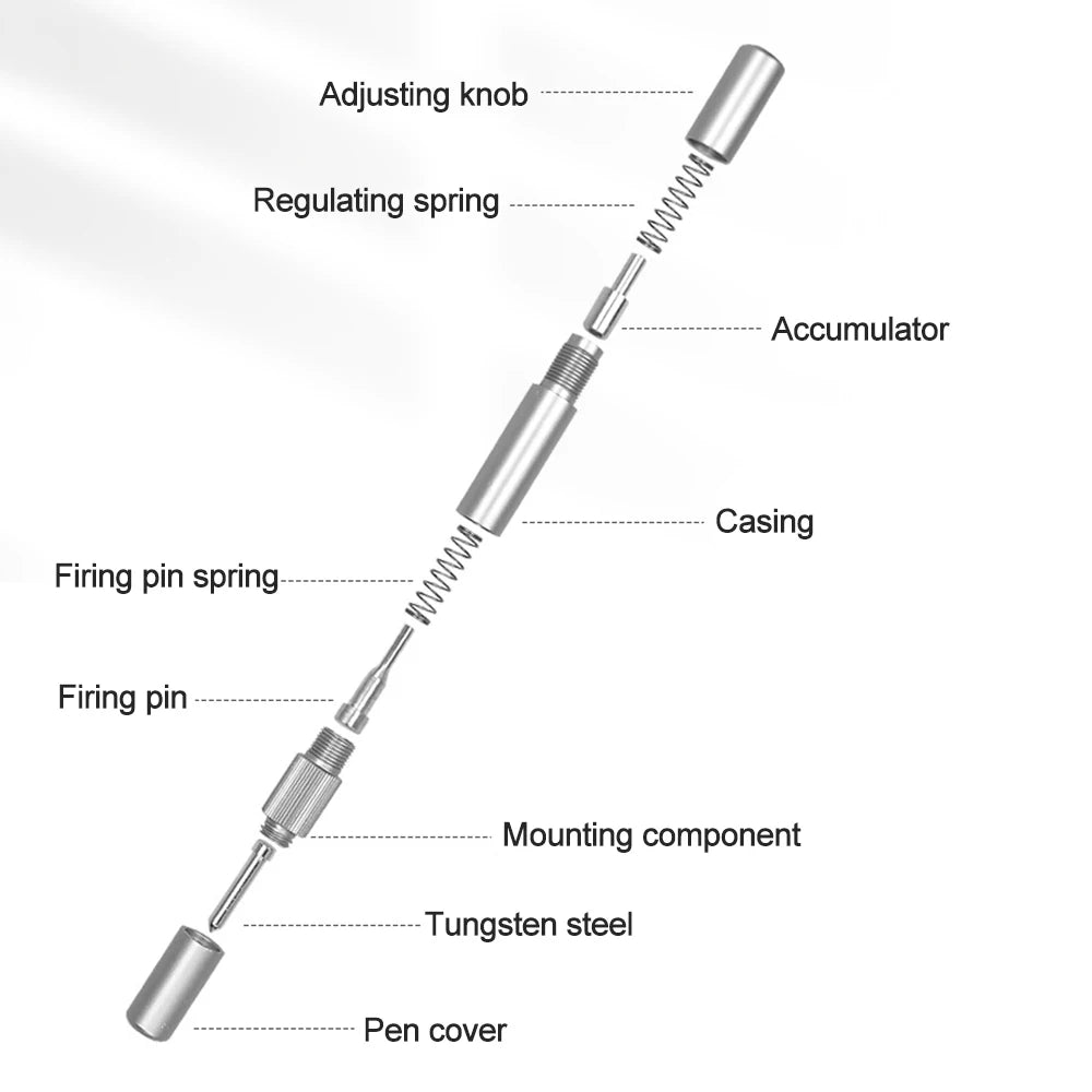 Mobile phone glass back cover blasting pen diamond pen Crack Demolishing Pen fixed-point breaking glass