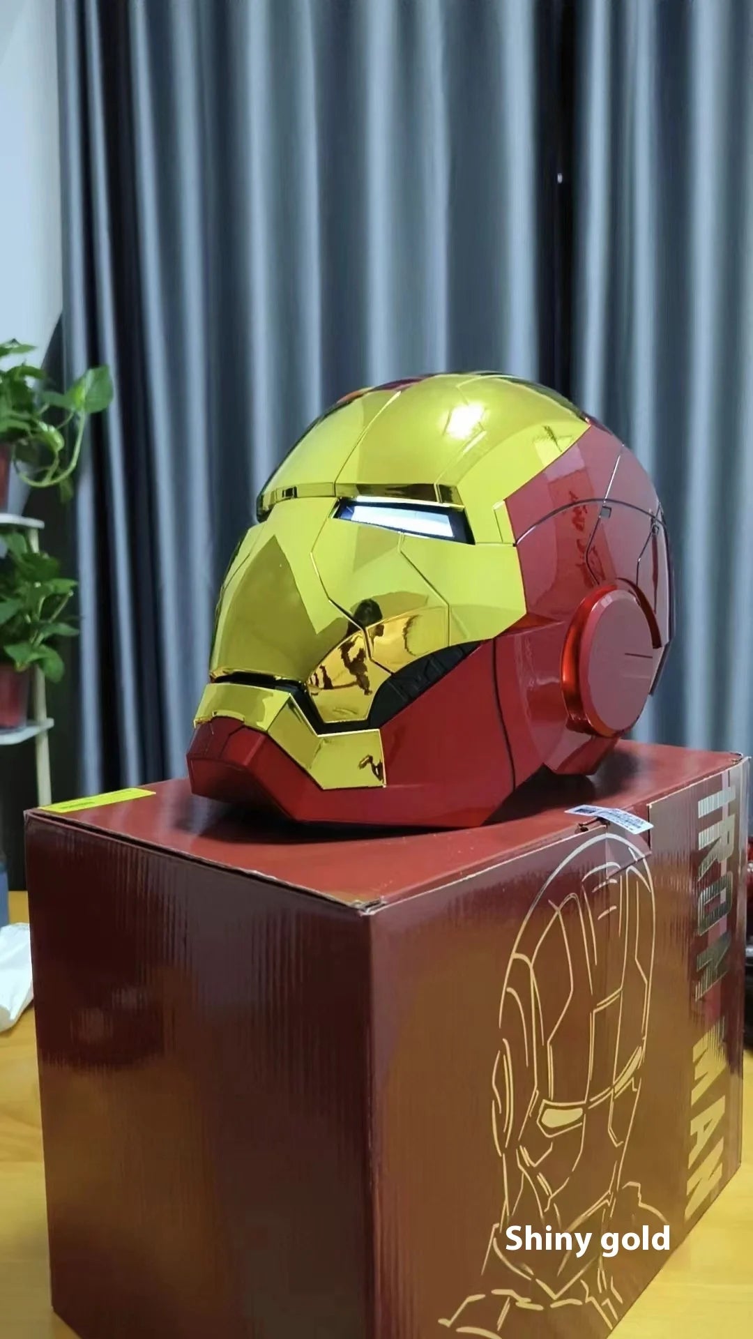 Jarvis Iron Man Helmet Mk5 Real Man Wearable And Deformable Voice Controlled Electric Opening And Touching Remote Control Ak Diy