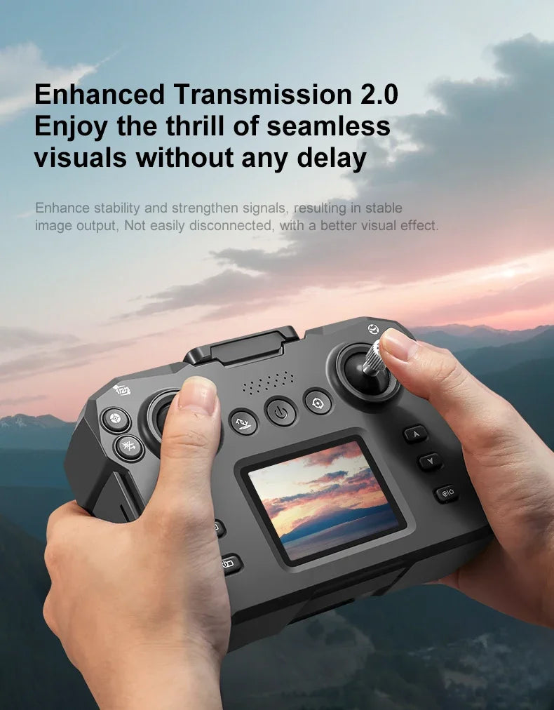 New K6 MAX LCD Screen Drone 8k Profesional HD Camera Brushless Obstacle Avoidance Photography Foldable Quadcopter Toys Gifts