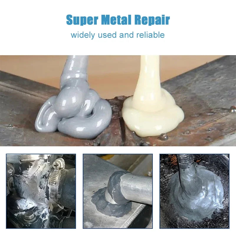 Cold Welding Glue Metal Repair Glue Heat-resistant AB Sealant High-strength Magic Plastic Repair Casting Adhesive Epoxy Resin