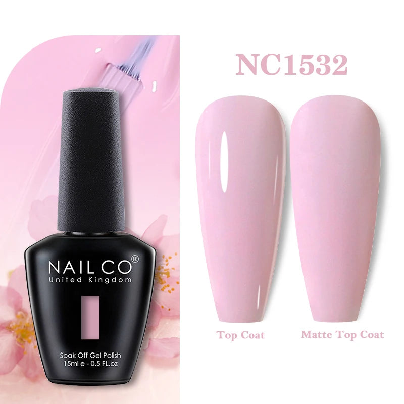 NAILCO Gel Nail Polish 15ml Nail Art Vernis Semi Permanent Soak off UV Gel Polish Gel Manicure Nail Varnish Nail Color Ongles