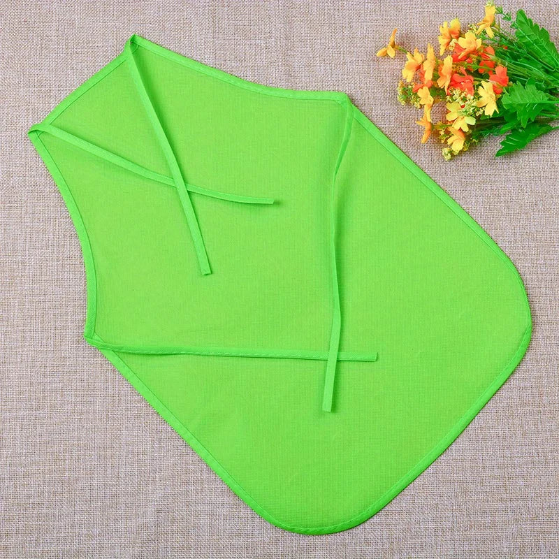 30pcs Kids Non-woven Fabric Apron Class Craft Art Painting Children Apron Disposable Safety Cleaning Apron Student Drawing Bib