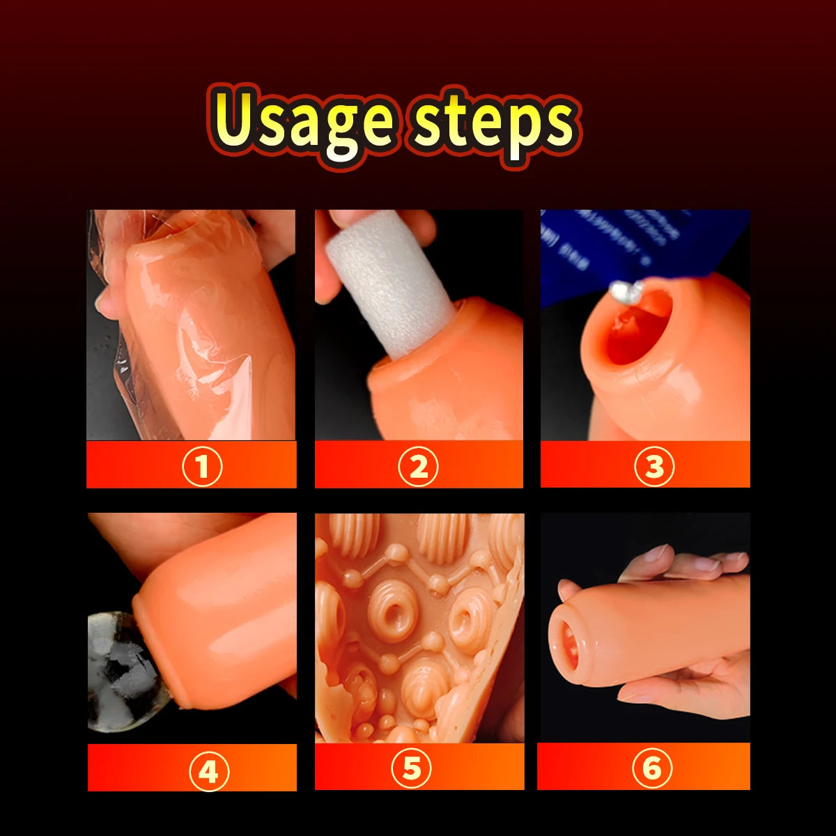 Masturbation Sex Toy For Men Male Masturbator Cup Manual Silicone Portable Sucking Airplane Cup Soft Vagina Blowjob Pocket Pussy