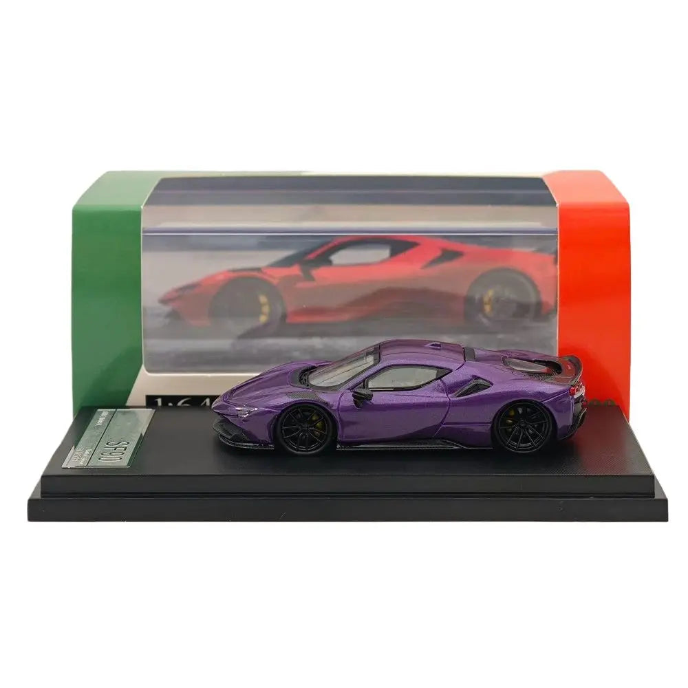 Fine model FM 1/64 Scale SF90 Diecast Models Car Collectible Christmas Gift