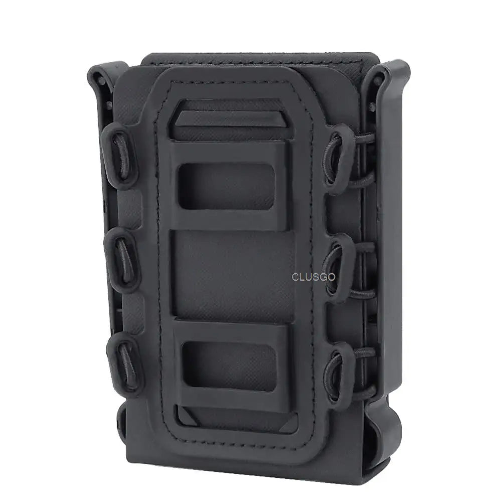 3Pcs Tactical Fast Mag TPR Flexible Molle Magazine Pouch Carrier for Ar15 M4 5.56/7.62 Mag Pouch Rifle Pistol Magazine Holder