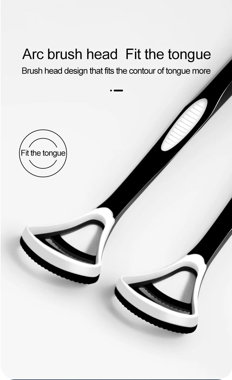 Fawnmum Silicone Tongue Scraper 1Pcs Macaron Color Tonger Brush Cleaning Tools Toothbrush Oral Care Fresh Breath Safe Clean