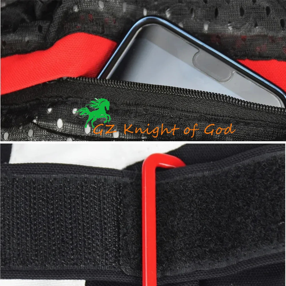 Motorcycle Jacket Men's Motorbike Mesh Jacket Four Season Breathable Speed Riding Jacket Waterproof Lining Summer racing Coat