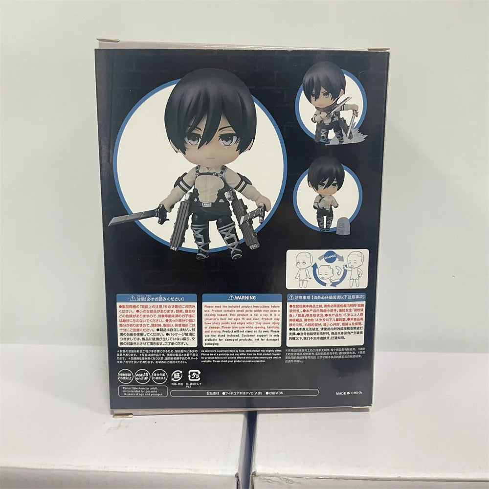 Attack on Titan Anime Figure Mikasa·Ackerman 2001 Final Season Action Toys for Children Figure Collector 10cm Birthday Gifts