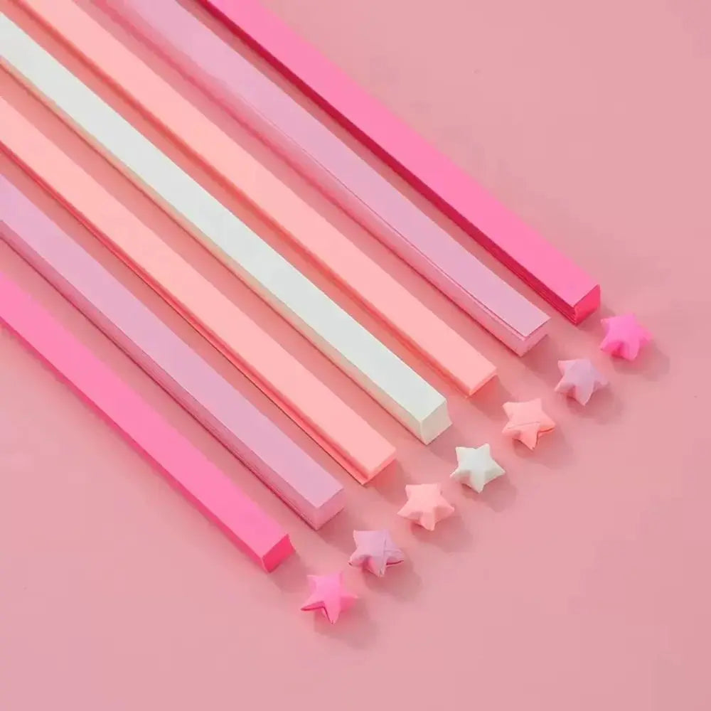 540 Sheets Origami Paper Stars DIY Hand Crafts Origami Lucky Star Paper Folding Origami Star Paper Strips for Paper Arts Crafts
