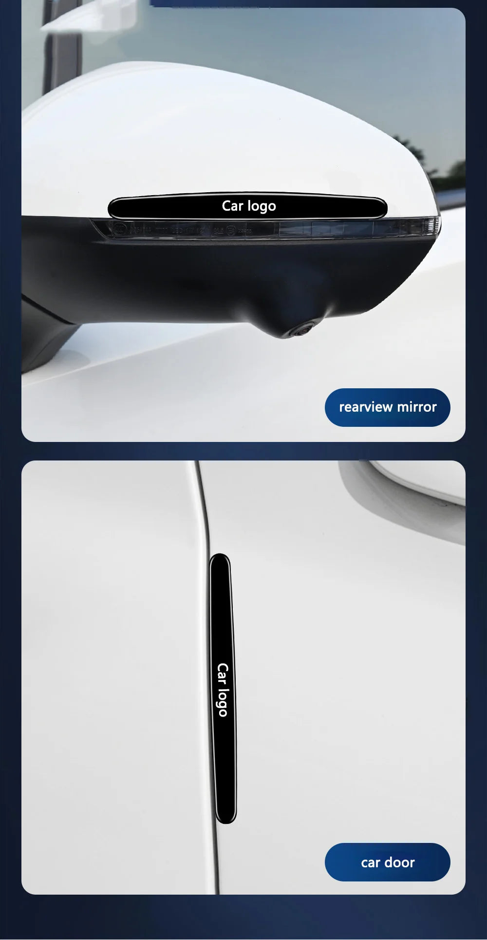 4/8Pcs Car Door Handle Protective Anti-scratch Stickers For Nissan X-trail Qashqai Note Juke Sentra Patrol Almera Navara Leaf