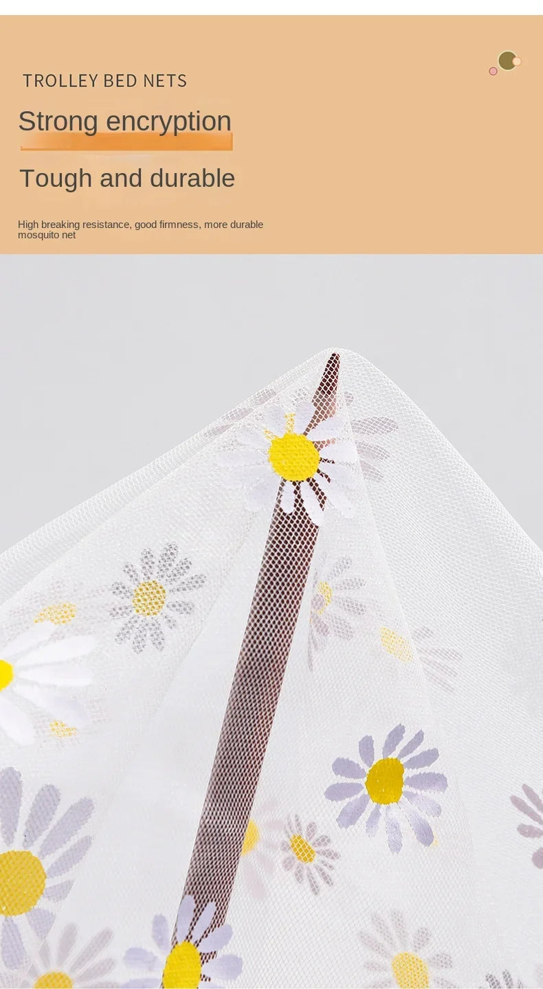 Baby Cart Sunshade Mosquito Net Universal Pram Net Buggys Insect Fly Net Protection Cover for Stroller Pushchair