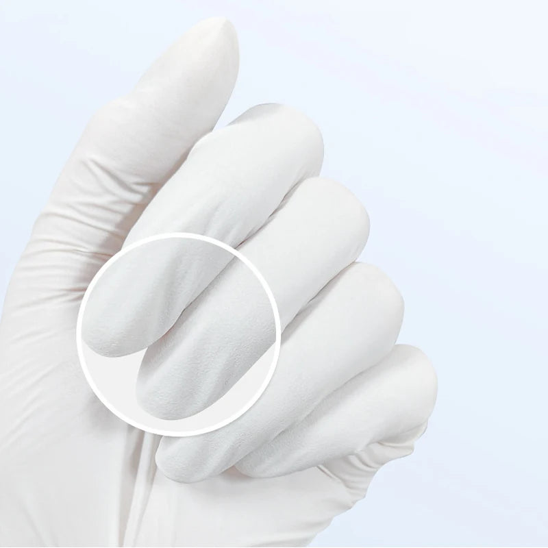 400/200/100/50/20PCS disposable nitrile gloves for household use, hairdressing, cleaning, dishwashing, and tattoo gloves ﻿