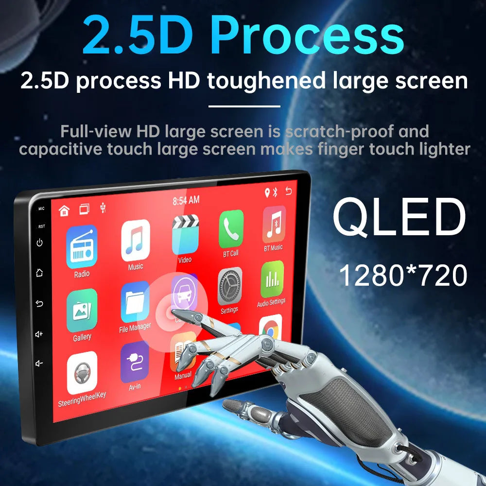 4G 64G Car play Android Radio Multimedia 7 9 10 inch CarPlay Android Auto 2 din Radio Stereo Receiver Player 2DIN GPS 4 Core