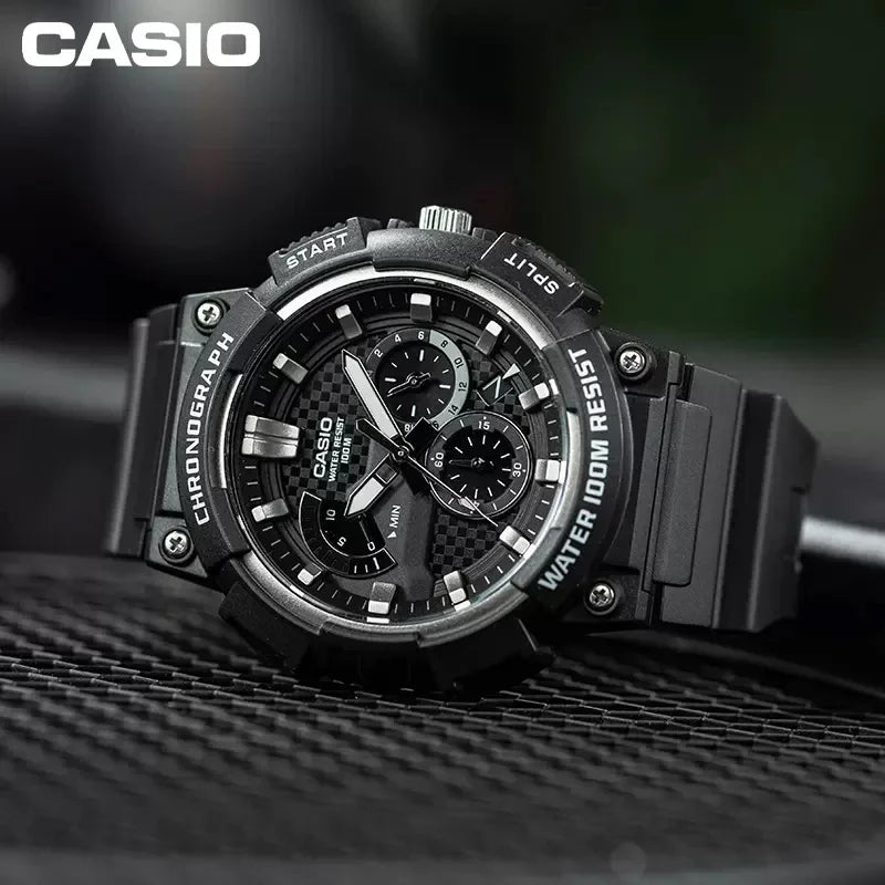 Casio MCW 200H 100H Watch Men s Men s Watch Multi function Dial Stopwatch Date Sports Smart Cool Fashion Quartz Watch