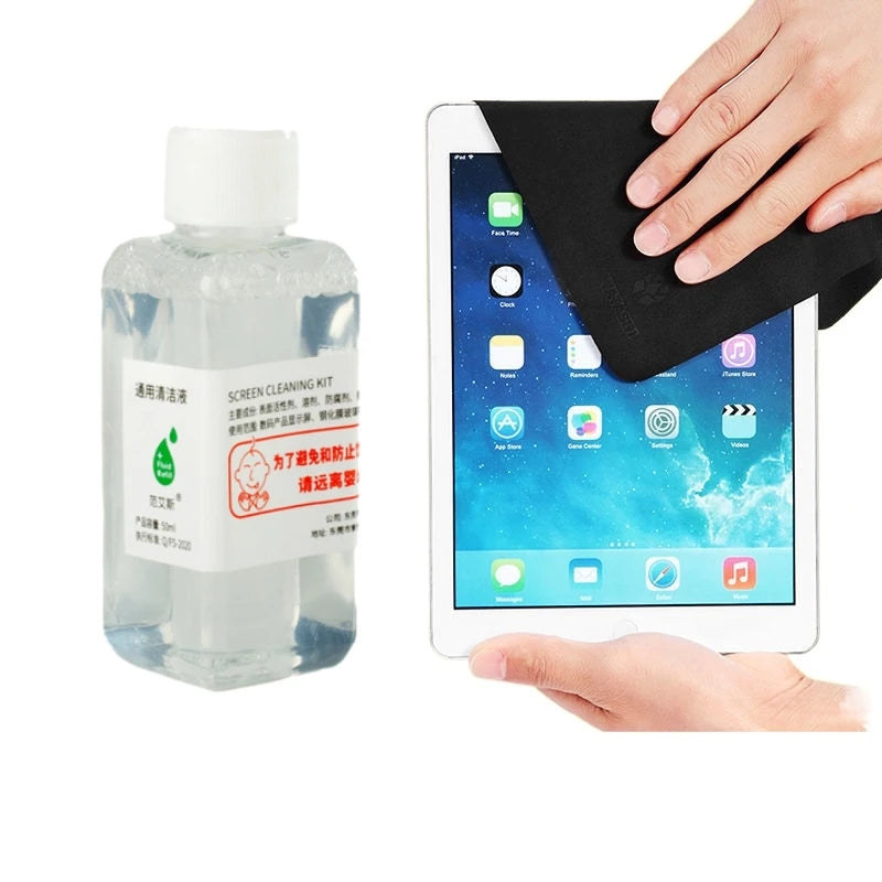 50ml Screen Cleaning Liquid Portable Laptop Monitor Mobile Phone Cleaner Replacement Liquid Glass Screen Cleaning Universal