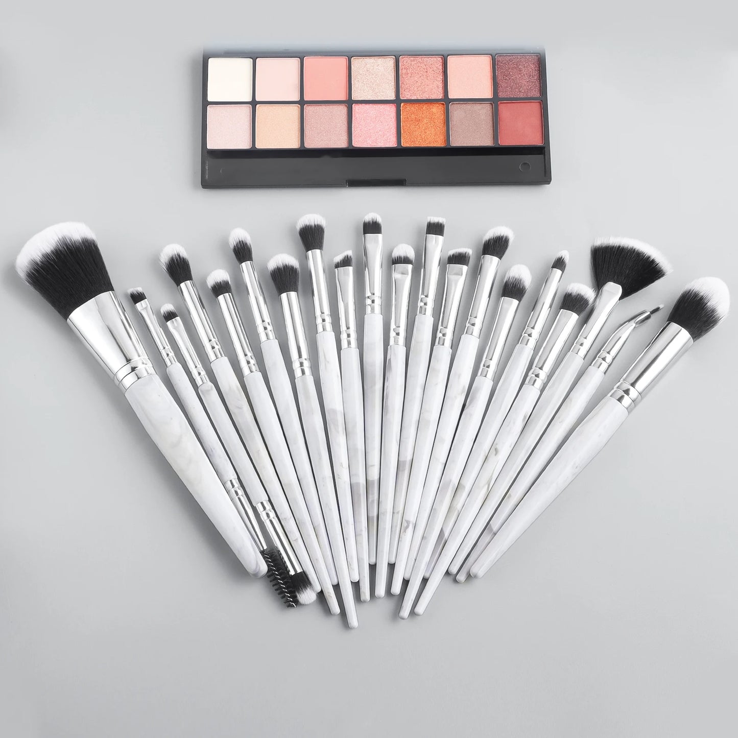 Makeup Brush Sets , 20pcs Plastic Daily Durable multifunctional makeup brush for Mascara, Eye Shadow,Foundation