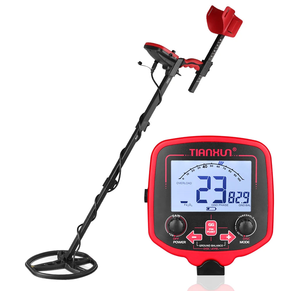 Metal Detector TX-850L Gold Metal Detector High Performance Underground Metal Detector Finder Treasure Hunter Gold Prospector
