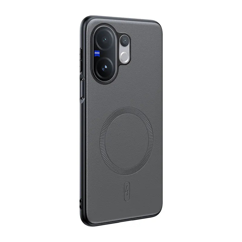 For Vivo V60 5G Case Magnetic Leather Shield Cover For Vivo V60 5G Anti-Fingerprint Non-Slip PC+TPU