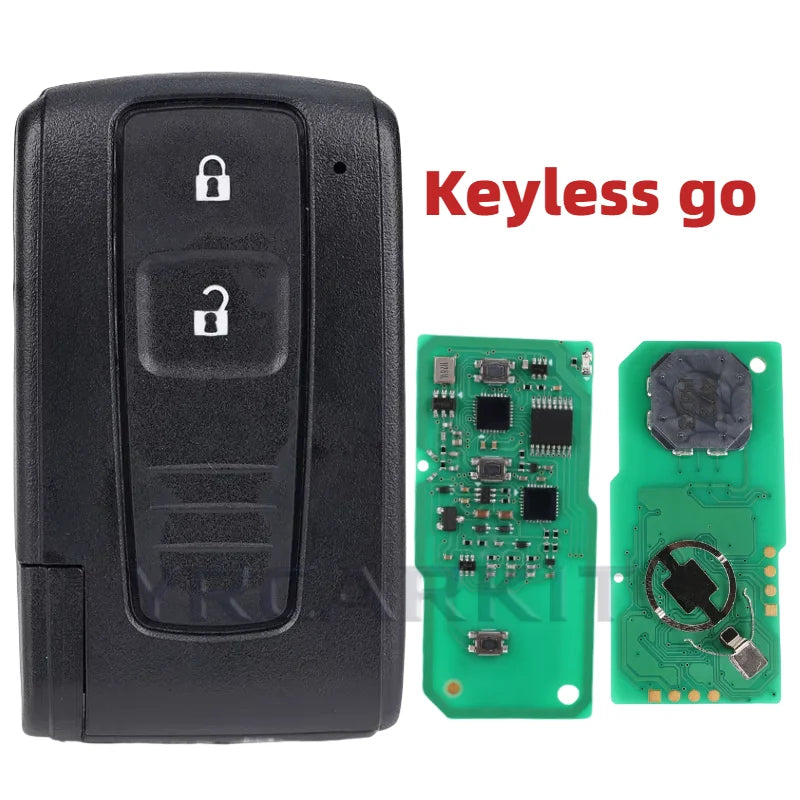 For Toyota Prius 2004 -2009 Auto Car Smart Remote Keyless Go Key Fob 2 3 Buttons 312/433MHz 4D Chip Keys FCC MOZB21TG MOZB31EG