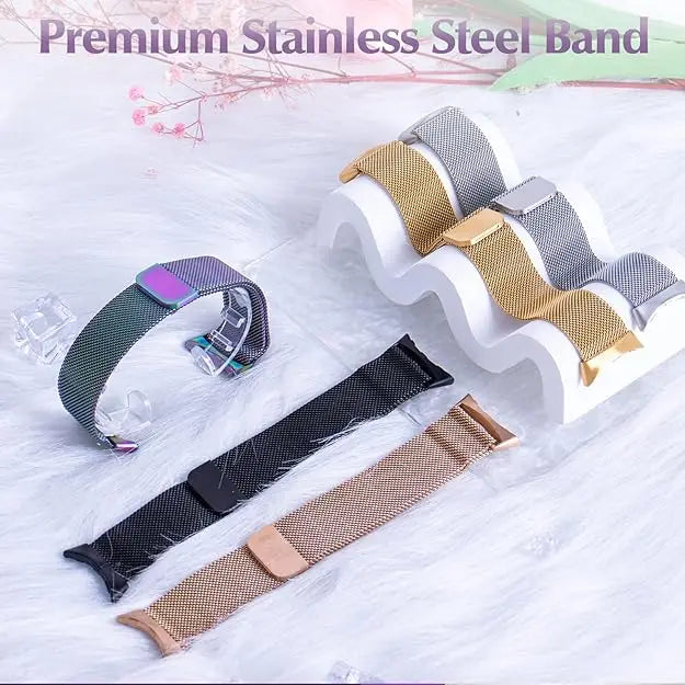 Milanese Watch for Google Pixel Watch 4 3 45mm 41mm Strap Metal Stainless Steel Magnetic Buckle Bracelet for Pixel Watch 2 Band