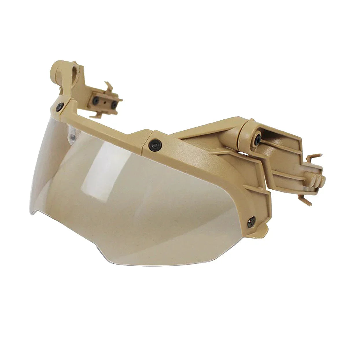 Tactical FAST Helmet Half Face Mask Adjustable Helmet Flip Goggles Hunting Airsoft CS Game Paintball Helmet Accessories Gear