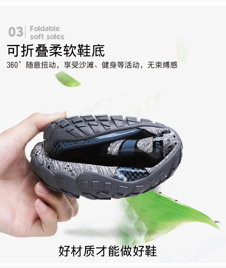 Water Shoes for Women Men Barefoot Shoes Upstream Breathable Beach Shoes Sport Shoe Quick Dry River Sea Aqua Shoes  cycling shoe