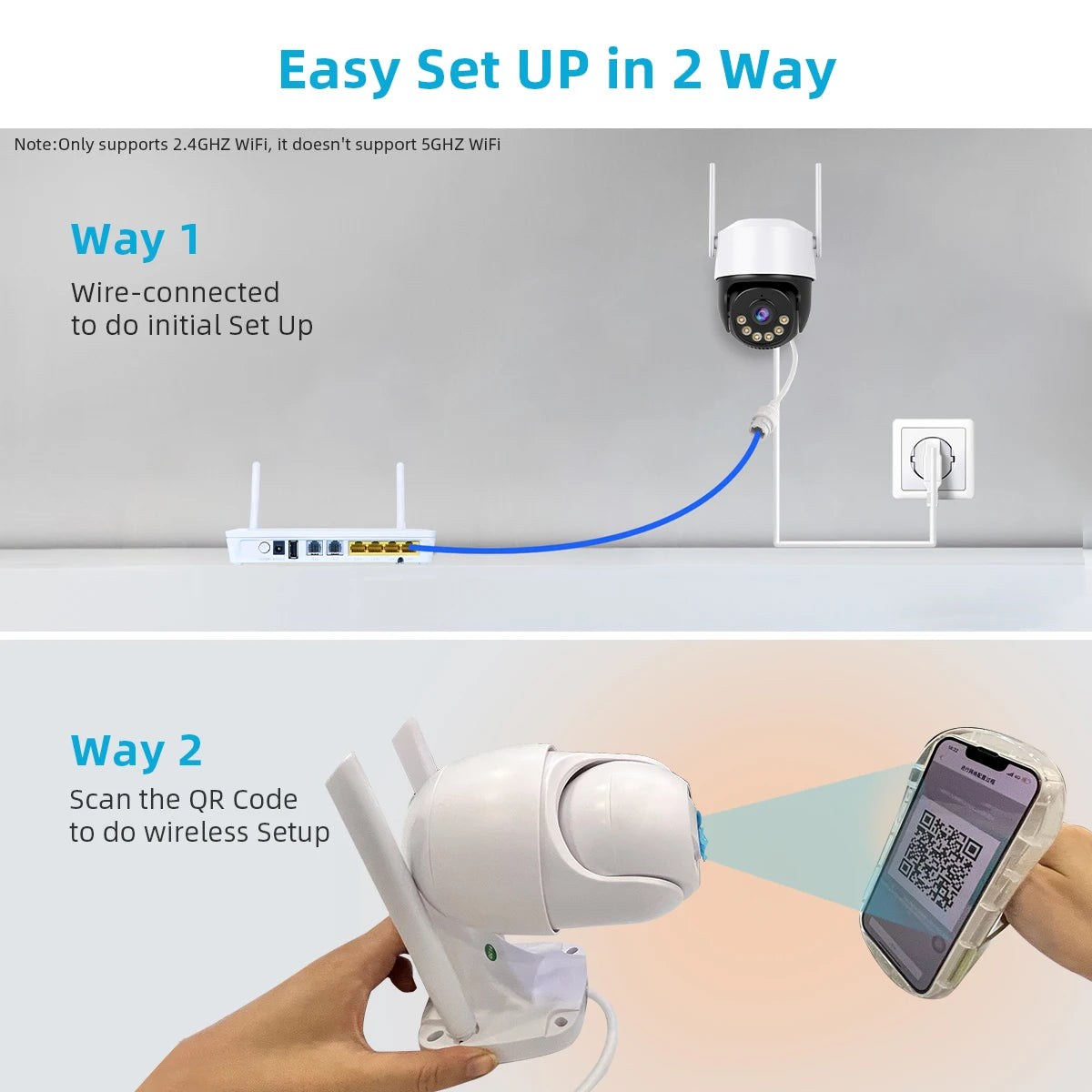 8MP 4K IP Camera 5MP Speed Dome Auto Tracking PTZ Camera Smart Home Outdoor Wireless WIFI Camera Surveillance Monitor iCsee