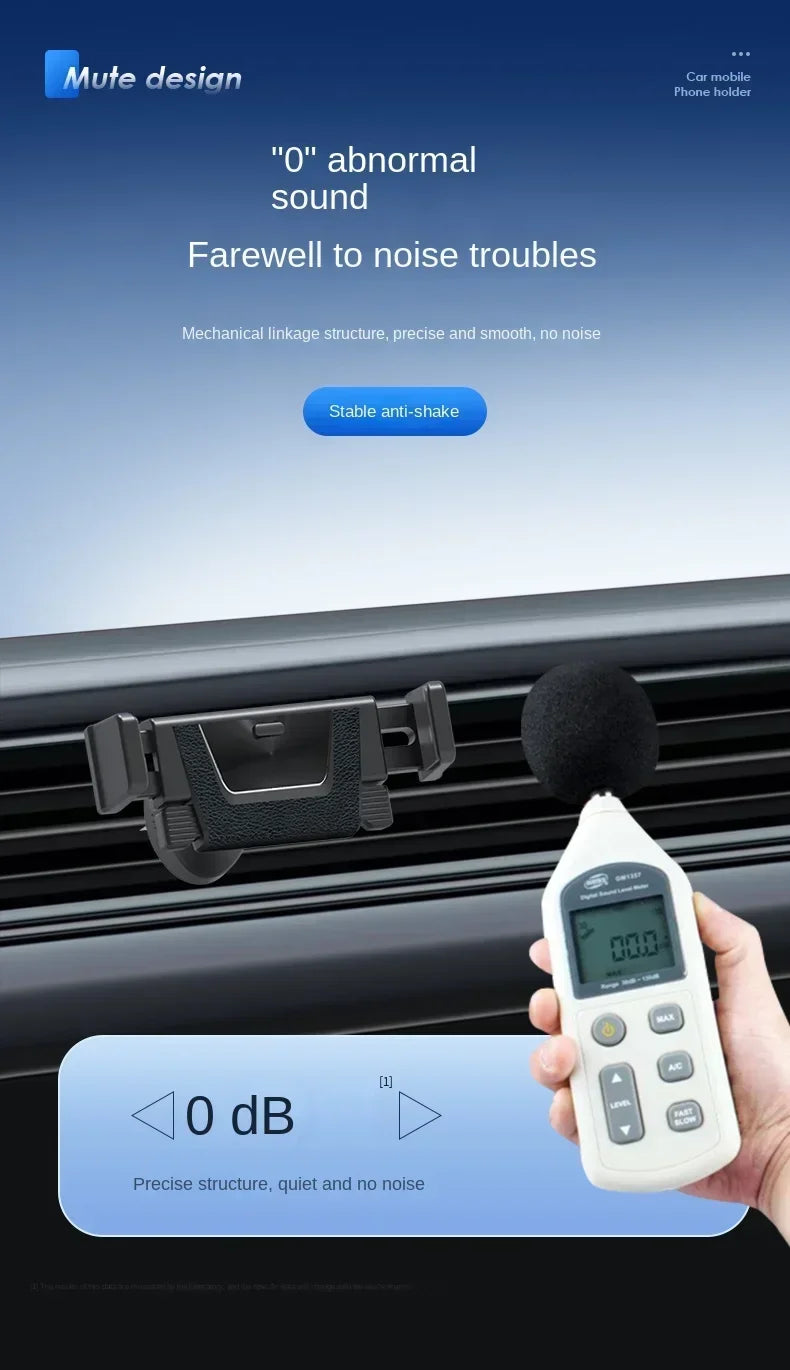 RandGrey Car Phone Holder for Universal Mobile Phone Holder Stand Car Phone Stand for Car Air Outlet Mount Car Cell Phone Suppor