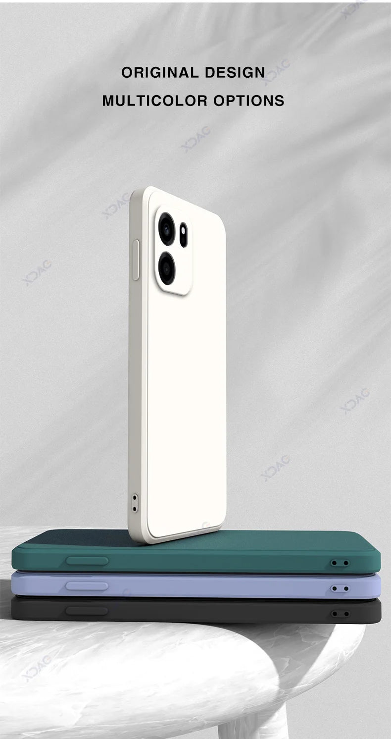 Luxury Dual Liner Phone Cases for OnePlus Turbo 6V Nord CE6 Shockproof Covers Turbo6V NordCE6 CE 6 Square Liquid Silicone Coque
