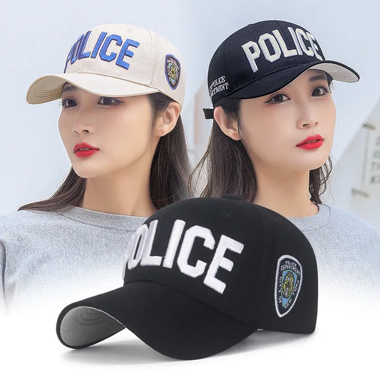 Embroidered Baseball Cap European American Style Performance Props Cosplay Accessory Peak Cap