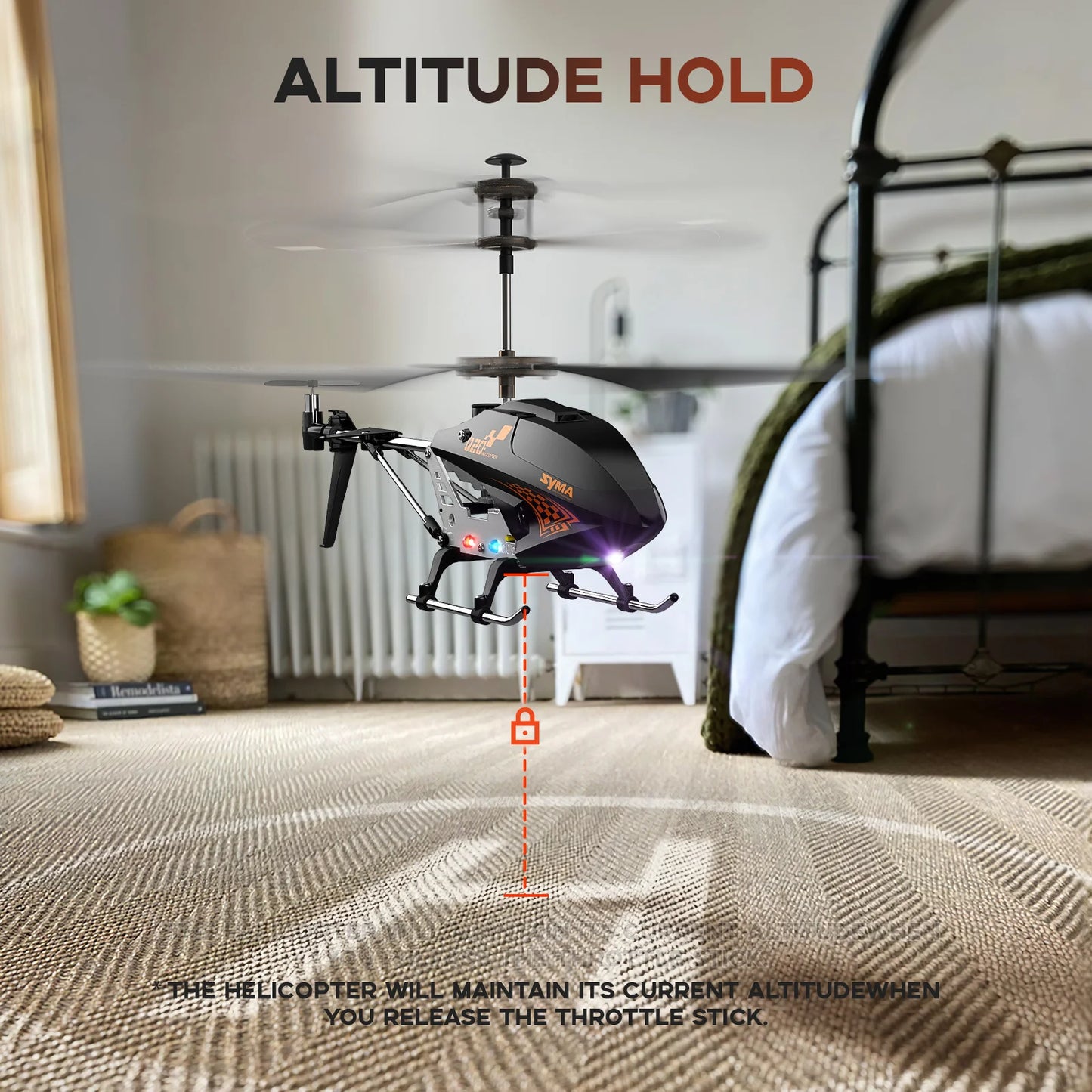 New Arrival SYMA Remote Control Helicopter, Q20 Aircraft with Altitude Hold, 3.5 CH, Easy to Fly RC Toy for Kid Beginner