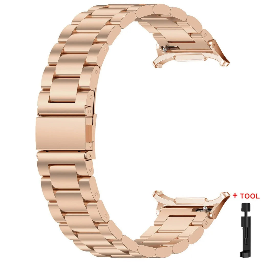 Metal Stainless Steel Strap for Samsung Galaxy Watch 7 Ultra 47mm Quick Bracelet for Galaxy Watch 7 Ultra Replacement Wristband