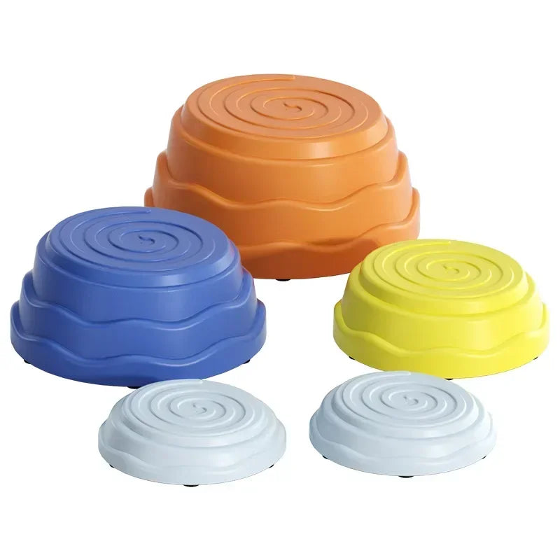 Six Children Cross The River Stone Sense System Training Equipment Kindergarten Early Education Training Balance Treadle Toys