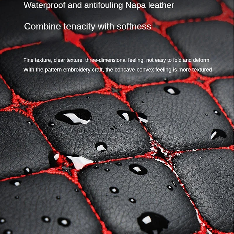 Kcimo Universal Pu Leather Car Seat Cover Seat Back Soft Cushion Minimalism Seat Cushion Chair Carpet Pad Auto Accessories