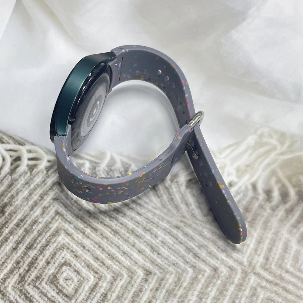 Silicone Strap For Samsung Galaxy Watch 6/6 Classic Eco-friendly Watchband for Galaxy Watch 4 5 6 7 FE
