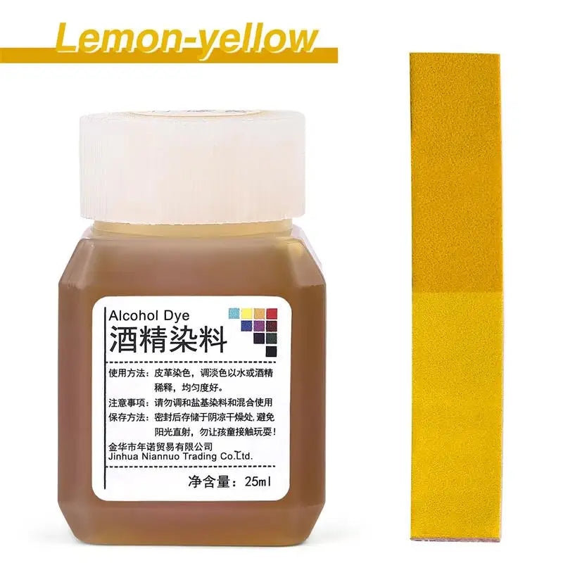 24 Color Leather Alcohol Dye Complete Set Of Diy Handmade Leather Cow Leather Dye Vegetable Tanned Leather Dye Alcohol Dye Water