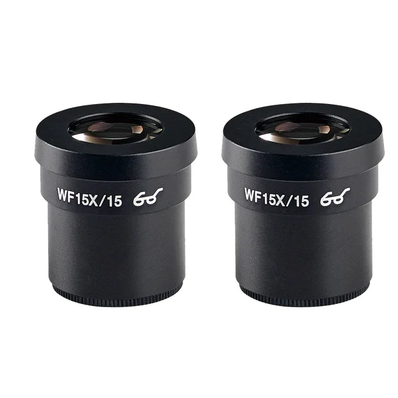 2PCS WF5X WF10X WF15X WF20X WF30X Wide Field Eyepiece For Binocular Trinocular Stereo Microscope 30MM Installation Interface