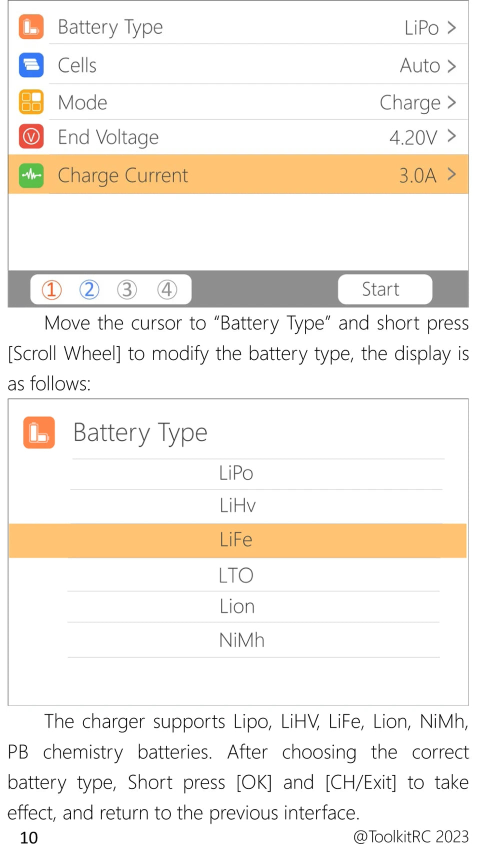 ToolkitRC Q6AC Charger AC 400W/DC 1000W 4CH output Built-in 65W USB A/TYPEC Output ,LiPo, 1-6S，NiMH 1-16S,PB 1-10S Charger IPS