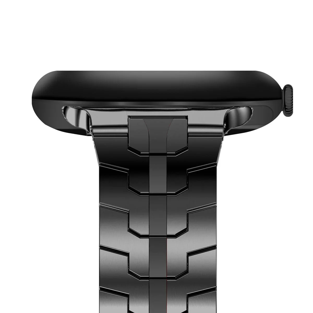 Luxury Stainless Steel Strap Suitable for The Google Pixel Watch 1/2/3 41mm Armor-like Metal Unibody Strap