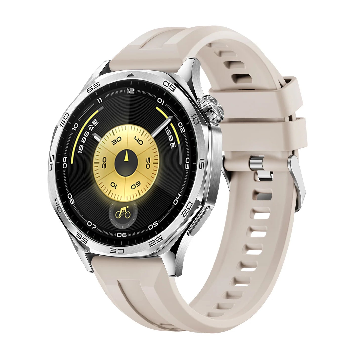 Official 22mm Strap For HUAWEI WATCH GT 6 5 4 46mm/Watch 4 5 Pro/WATCH GT 6 5 3 2 Pro 46 mm Composite Silicone Band Bracelet