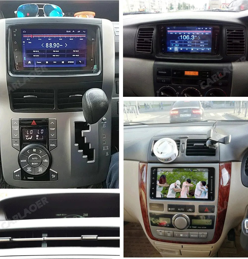 2 din android 10 Universal Car Multimedia Radio Player CarPlay 2Din Stereo For Toyota VIOS CROWN CAMRY HIACE PREVIA COROLLA RAV4