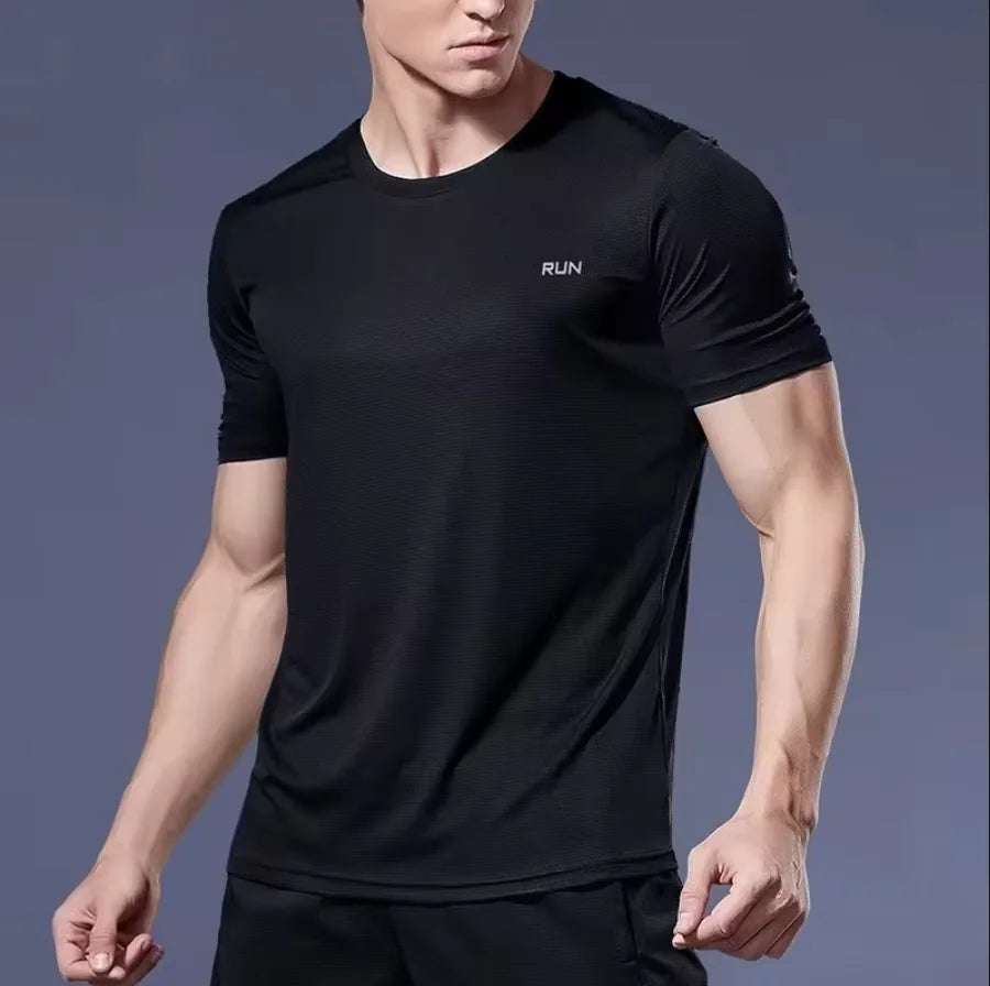 Clearance_1pcs Men's Breathable Soft Comfy High Stretch Short Sleeve High Neck Base Layer For Spring Autumn, Men's Undershirts_C
