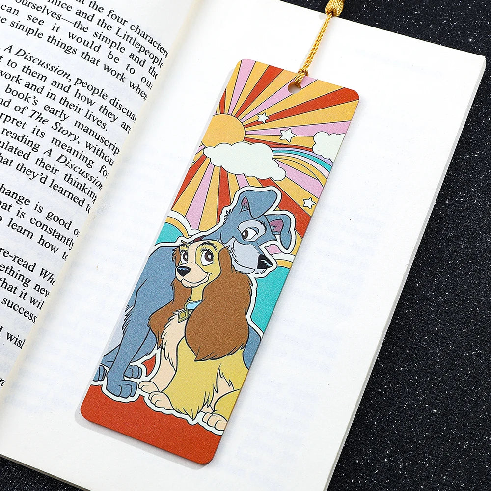 Yellow puppy bookmark, simple and portable, student birthday gift or anniversary gift.
