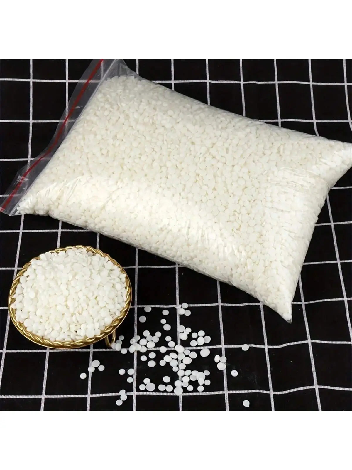 200g/500g Natural Soy Wax Granular Scented Candle Raw Material 100% No Additives for DIY Candle Making Supplies Candle Raw Mater