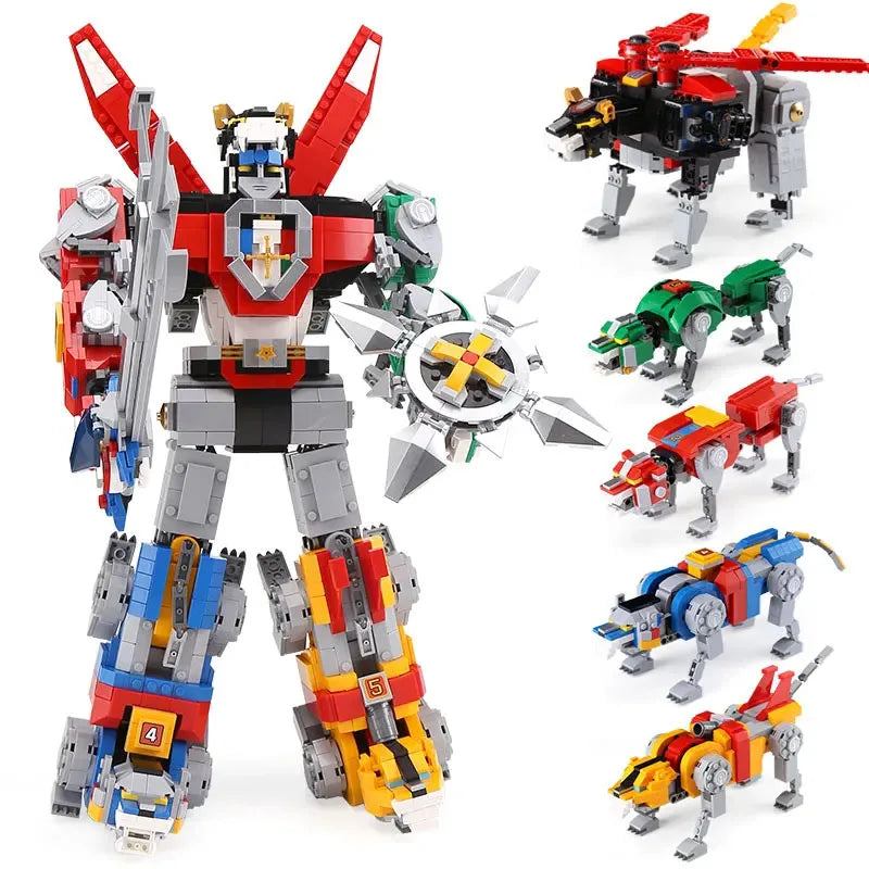 HOT TOY 2334Pcs Ideas  Voltron Defender of The Universe Model Education Model 21311 Building Block Christmas Gifts For Children