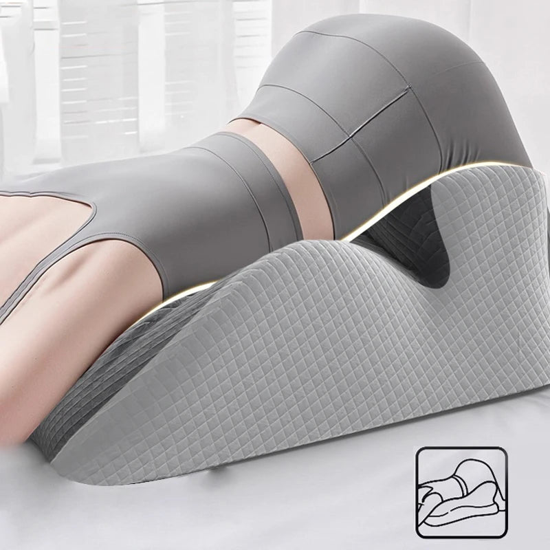 Intimacy Wedge Pillow for Couples Prone Pillow for Sleeping Reading Pillow for Bed Ergonomic Support for Back Pain Removable